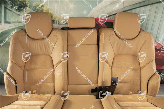 GTS Sportsitze, Leder beige + Alcantara, Satz L+R + Hinten