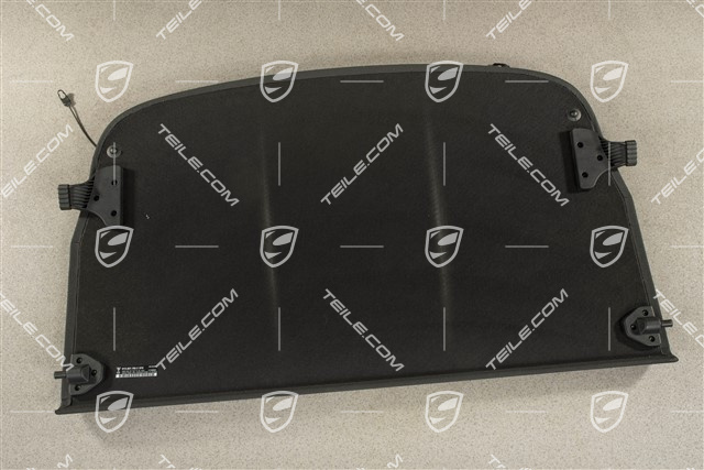 Coupe, Kofferraumabdeckung / Hutablage, Schwarz