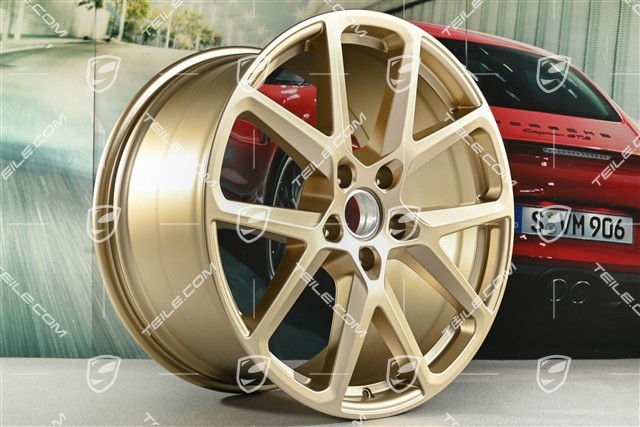 21" Felga Panamera Sport Design, 11,5J x 21 ET69, złoty - neodyme
