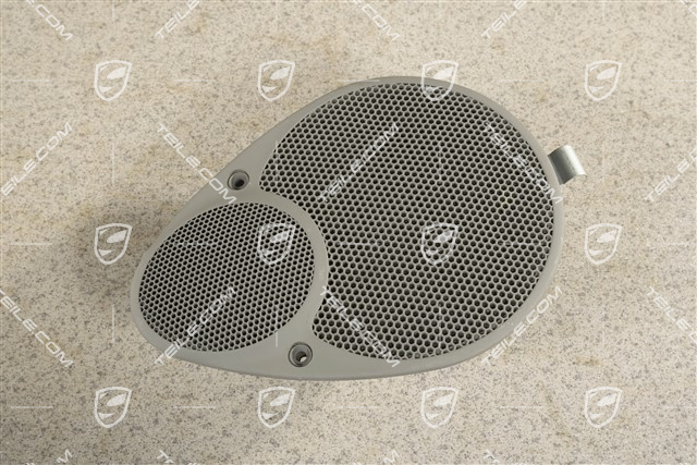 Coupe / Targa, Loudspeaker, Graphite grey, rear, R
