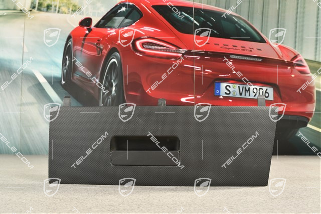 Kofferraumverkleidung Deckel, Oben, Schwarz RHD
