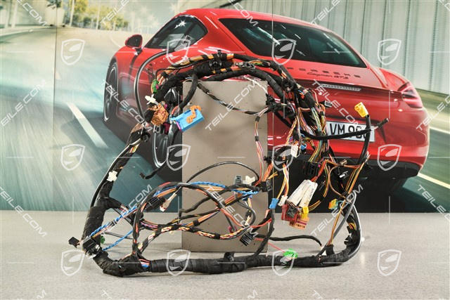 Wiring harness, control panel, damaged connectors