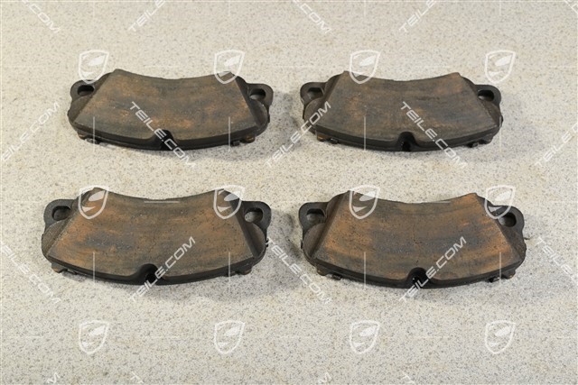 GT4 RS, Brake pads, PCCB, front, L+R