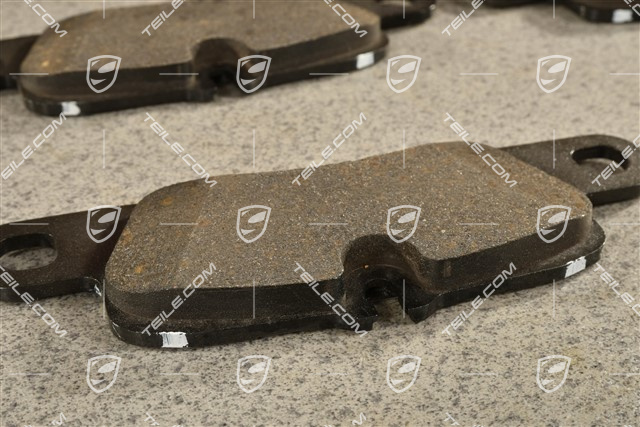 Komplet klocków hamulcowych, tylnej osi, PCCB, L+R