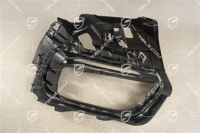 Retaining frame, lateral, black mat, L