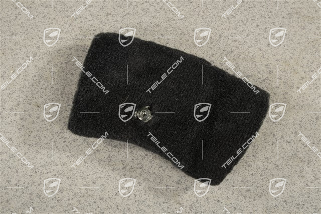 Osłona, tapicerka, czarna, L