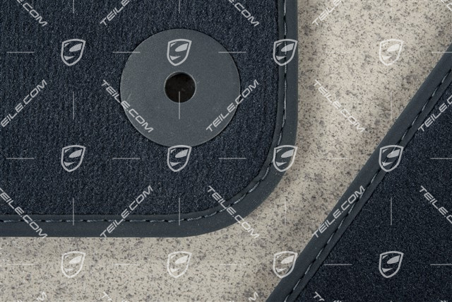 Fußmattensatz vorne (L+R), yachtingblau