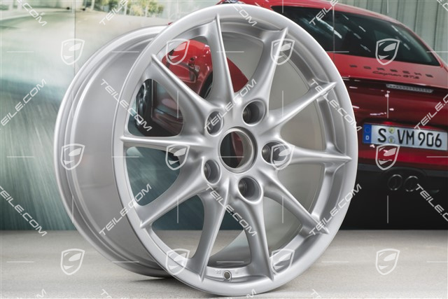 17" Komplet felg Carrera II mod. 2002, 7J x 17 ET50 + 9J x 17 ET55
