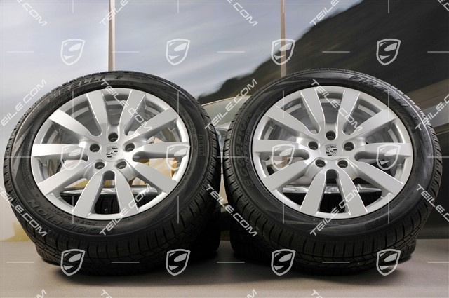 20-inch SportDesign II winter wheel set, wheels rims 9J x 20 ET57 + Pirelli winter tyres 275/45 R20, without TPMS
