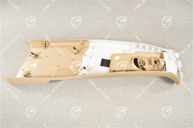 Tapicerka słupka B, Materiałowa, Luxor beige, R