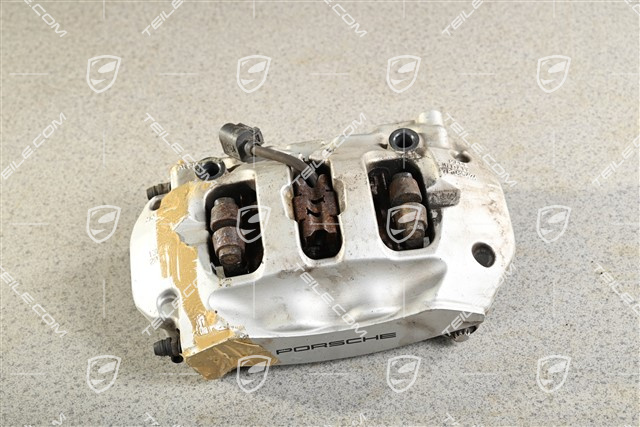 Zacisk hamulcowy tylnej osi, srebrny, R