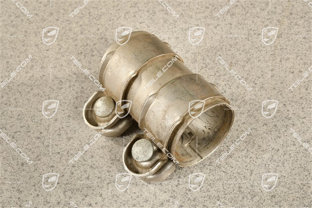 Main exhaust muffler clamping sleeve / clamp / fitting