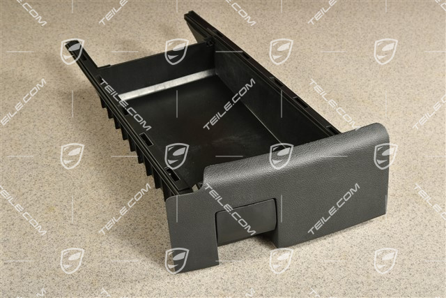 Drawer, Satin black, R