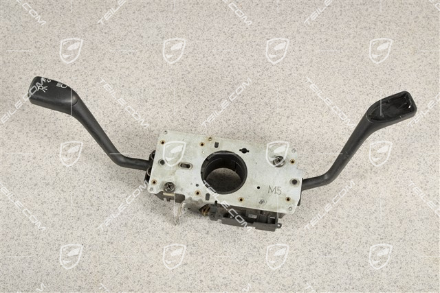 Steering column switch, headlamp washer