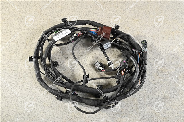 Wiring harness / Cable loom for rear bumper, PDC / Real Top View