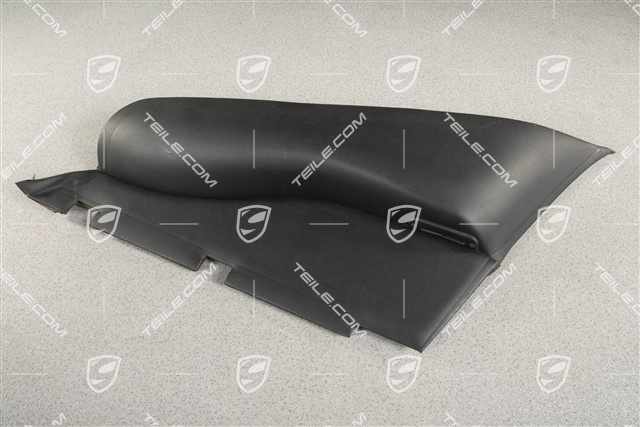 Seitenwandverkleidung, coupé, Kunstleder, schwarz, R