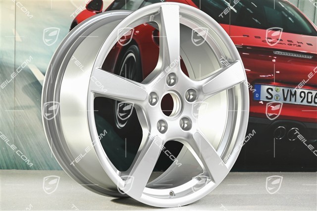 19-inch Cayman S wheel rim set, 8J x 19 ET57 + 10J x 19 ET45