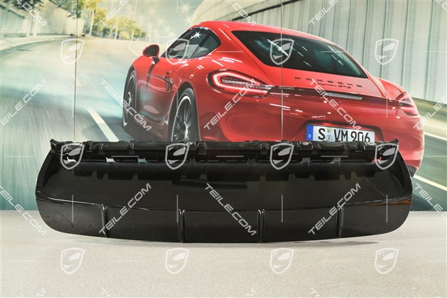 Sport design Coupe, Rear bumper lower cover / diffuser, Black