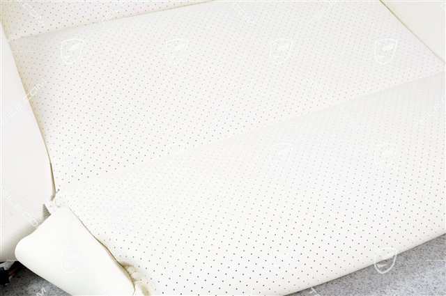 Sitzkissenbezug, mit Heizung, Leder Crema, L