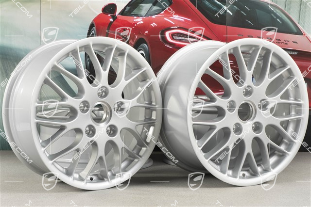 17-inch SportClassic wheel set, 7J x 17 ET 55 + 9J x 17 ET 55