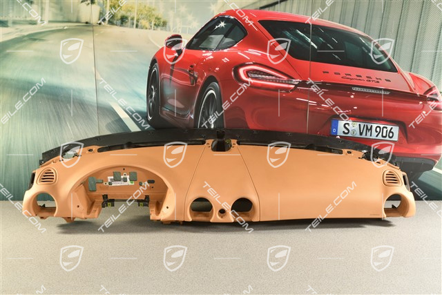 Dashboard, upper part, leatherette, sand beige (damaged mounting)