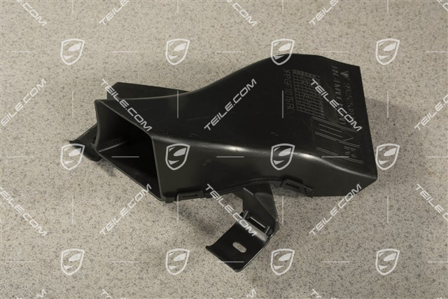 Turbo / GT3, Bremsbelüftung /  Luftführung / Luftkanal für Bremsenkühlung, hinten, R
