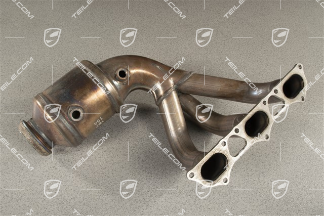 Exhaust manifold with catalytic converter, GT3, 4,0L 368/382kW, L