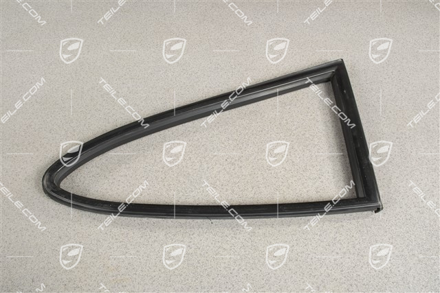 Sealing frame for rear quarter glass, L