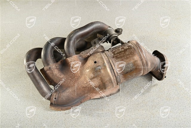 Exhaust manifold with catalityc converter, R