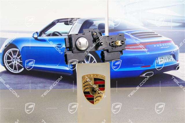 Switch, seat adjuster without memory, galvano silver, R Switch, seat adjuster without memory, galvano silver, R