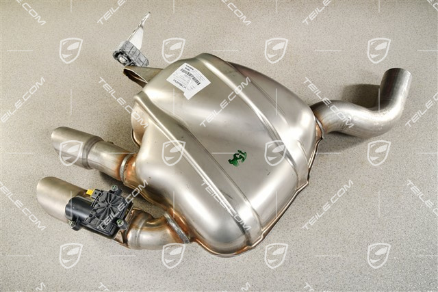 Rear muffler 3.0L 250kW / 340HP, R