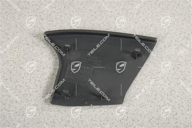 Mittelkonsole, Blende, Leder, seitlich, Schwarz, Cabrio, R