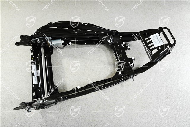 Front seat backrest frame, sports version, L=R