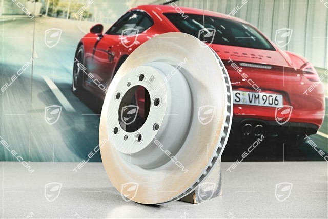 Bremsscheibe, Hinten, Schwarz / Rot Bremssattel, L