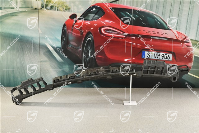 Coupe, Holding / support rail, rear bumper, centre