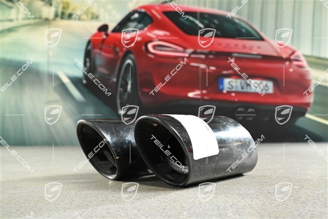 Endrohr, GTS, Schwarz, R