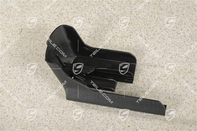 Cover, Seat rail, Front, Outer, R