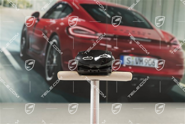 Cabrio, Przełącznik / przycisk sterowania dachem, czarny połysk