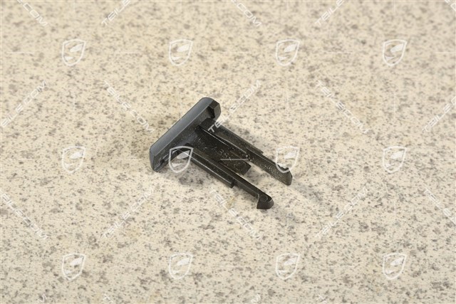 Roof molding rear cap, L
