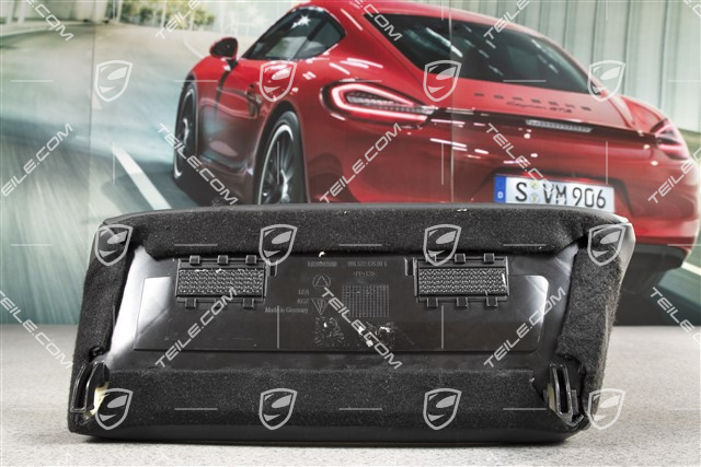 Rear / back seats, Lumbar support, Leather, Black, Convertible / Coupe / Targa, L