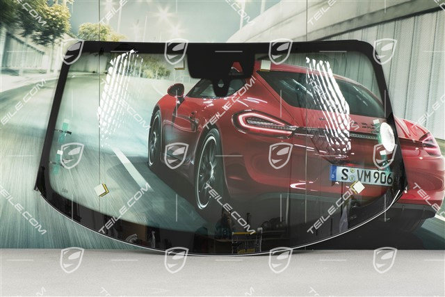 Windscreen, tinted - upper part / strip, Trafic sign recognition, with camera, PDLS