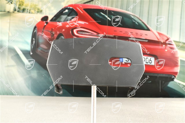 Steering column switch housing, Lower, on-board computer, cruise control, Satin black