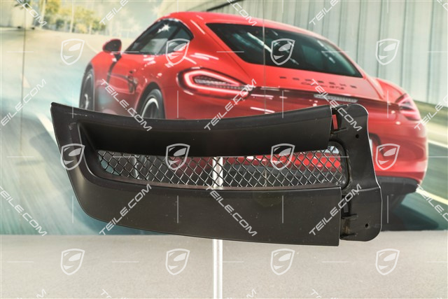 GT2 RS, Spoiler boczny przedniego zderzaka, czarny mat, L