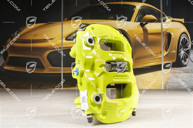 Fixed caliper, Rear axle, Green, R