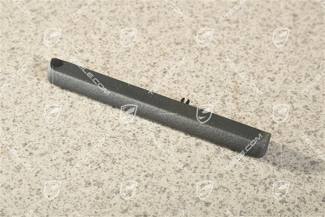 Dashboard trim moulding, LHD, outer, Granite grey, L