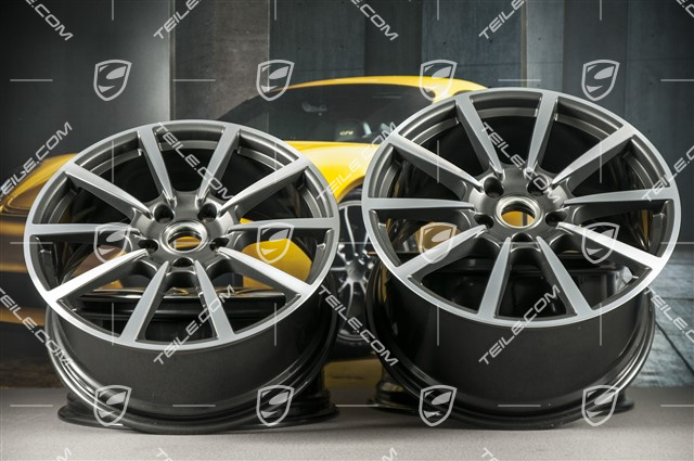 20-inch Carrera Classic (II) whee rim set, 8,5 J x 20 ET49 + 11,5 J x 20 ET56