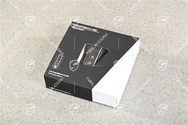Włącznik zapłonu obudowa skórzana Truffle Brown