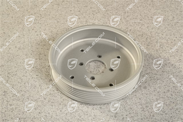 Coolant / water pump pulley 2,9L, 4 screw mount