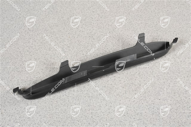 Cover for grille, matte black, R