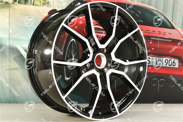 21" Felga Sport Turismo GTS/ RS Spyder Design, 9,5J x 21 ET60, czarny